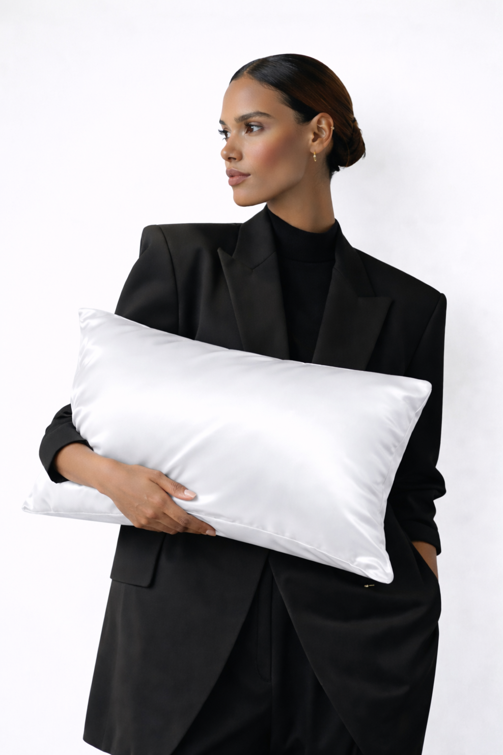 Prestige Mulberry Silk Pillowcase — Pure White